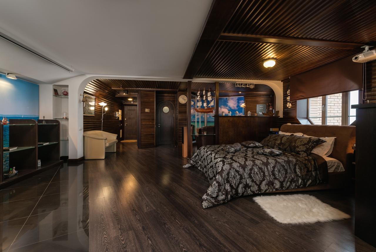 The Sky Loft Apartman Kijev Kültér fotó